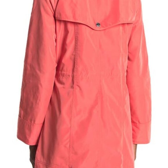 Michael Kors Hooded Anorak Jacket Waist Zip Front Pockets Lined Coat,Size XL,NEW - Picture 7 of 16